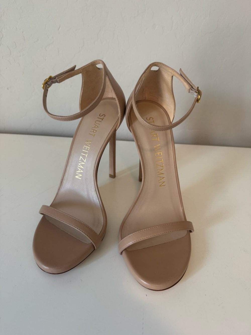 Stuart Weitzman Heels Beige Stiletto